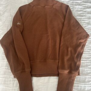 Alo Yoga Tan Turtleneck Sweater Size S